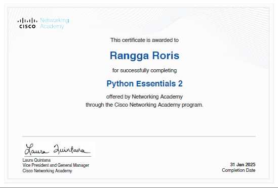 Course Certificate